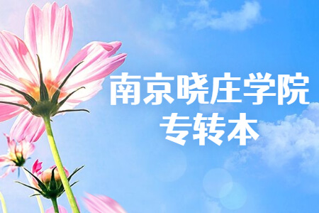 南京晓庄学院专转本
