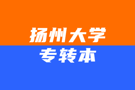 扬州大学专转本