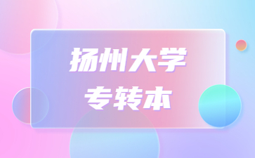扬州大学专转本